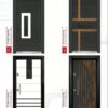 ÇİFT RENK LAMİNOKS PANEL KAPILAR CKR504