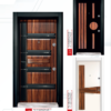 PVC KABARTMA PANEL ÇELİK KAPILAR CKR209