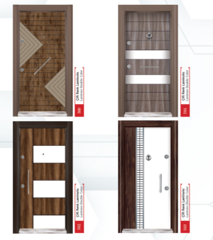 ÇİFT RENK LAMİNOKS PANEL KAPILAR CKR501