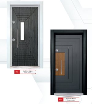 YANMAZ DIŞ İKLİM ÇELİK KAPI CKR906