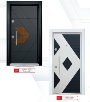 YANMAZ DIŞ İKLİM ÇELİK KAPI CKR910